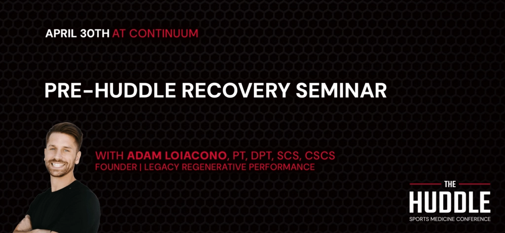 The Huddle Recovery Seminar
