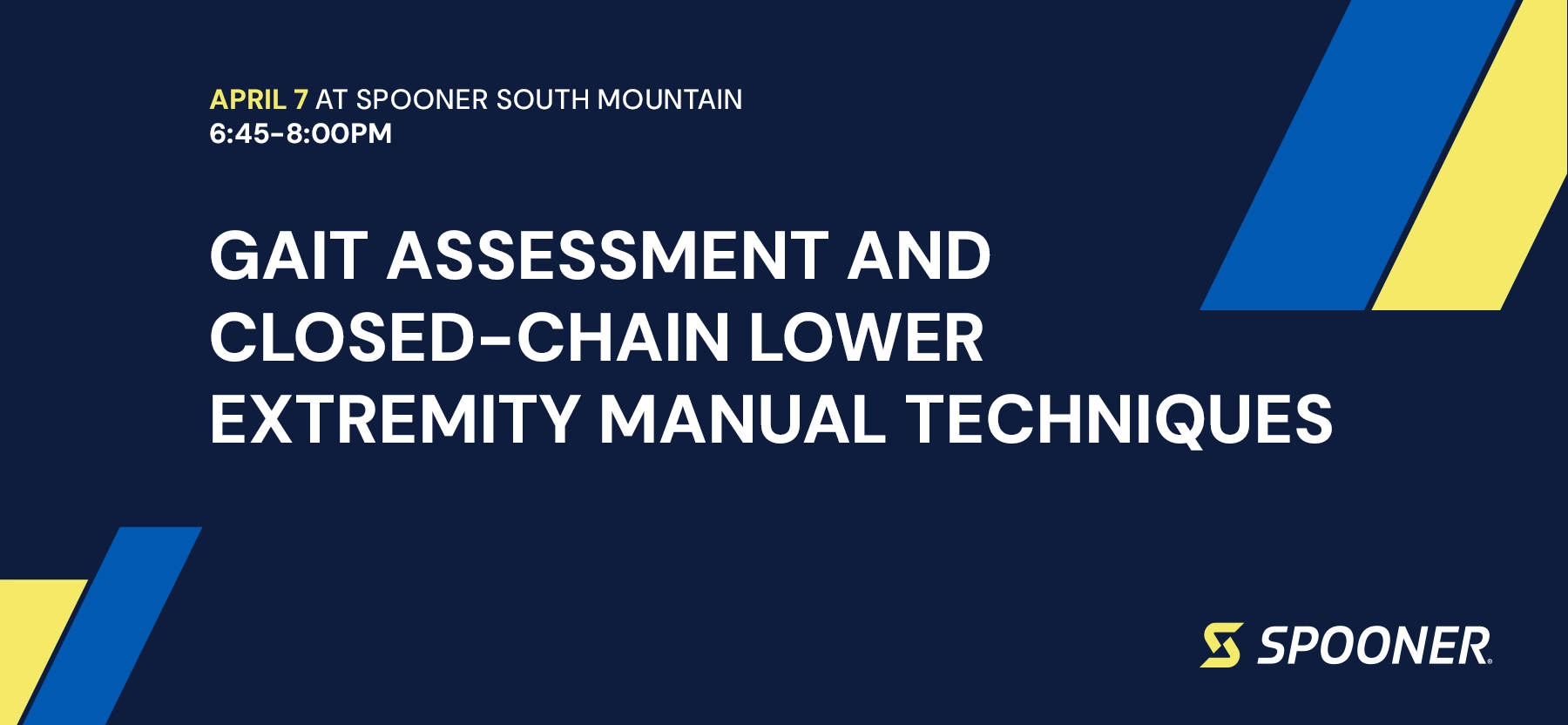 Gait Assessment and Closed-Chain Lower Extremity Manual Techniques