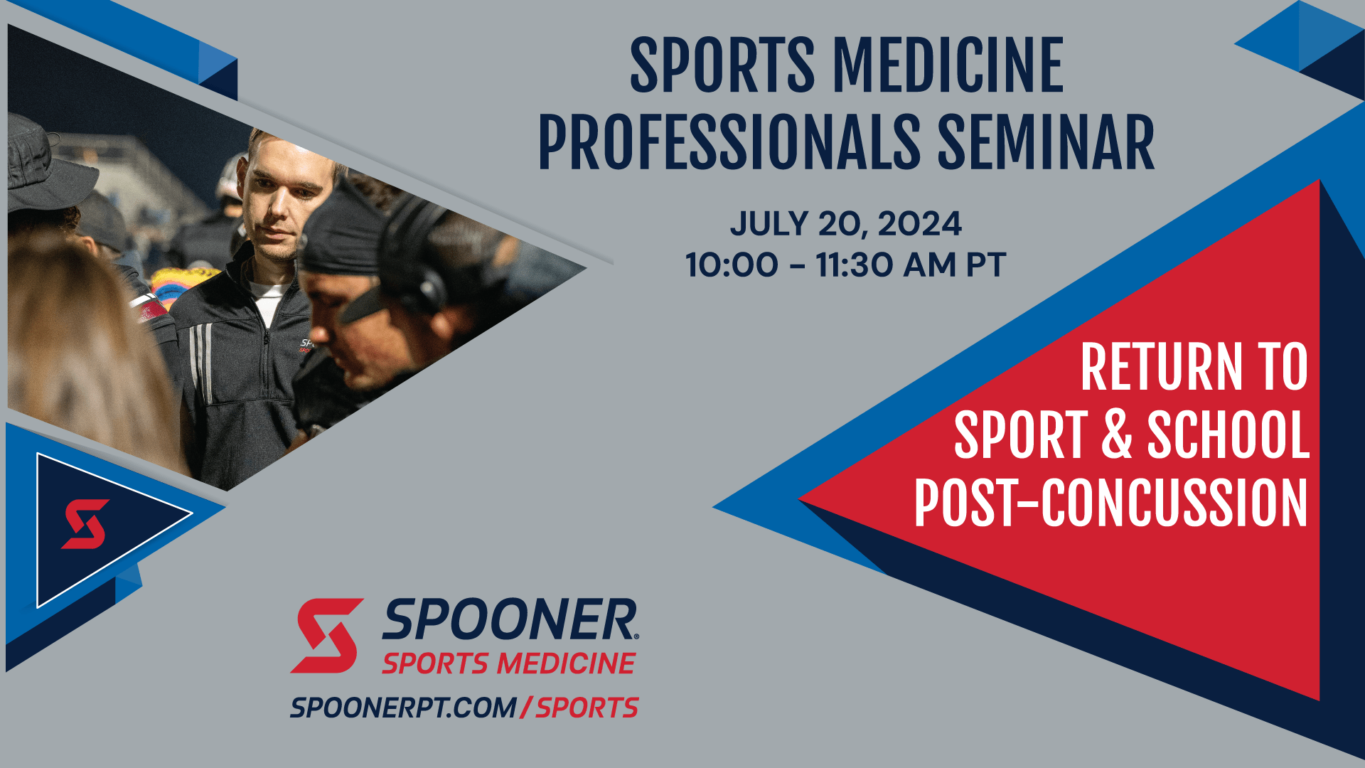 Sports Medicine Professionals Seminar Concussion Care