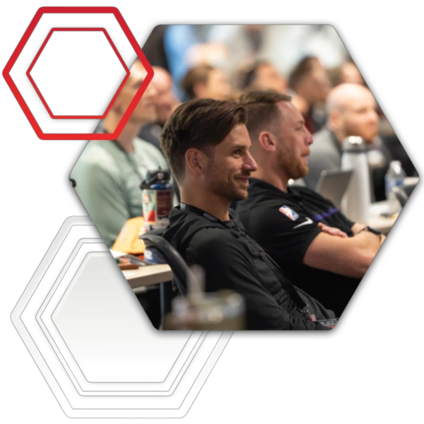 Audience at the Huddle