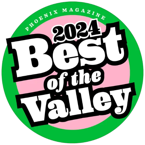 Best of the valley 2024 award.