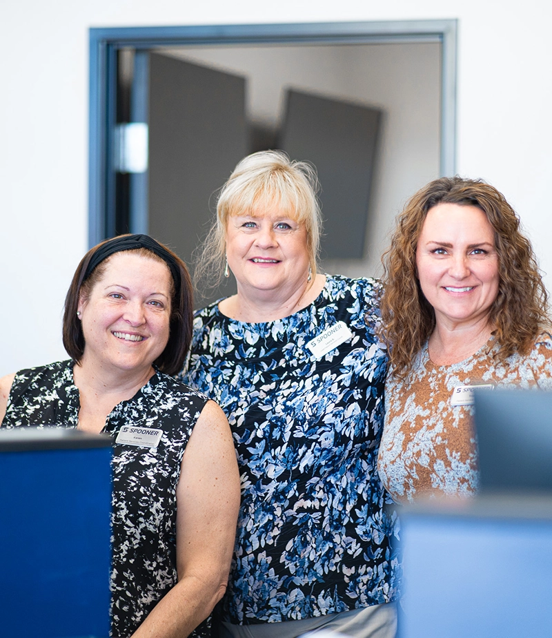 Spooner Front Office Team