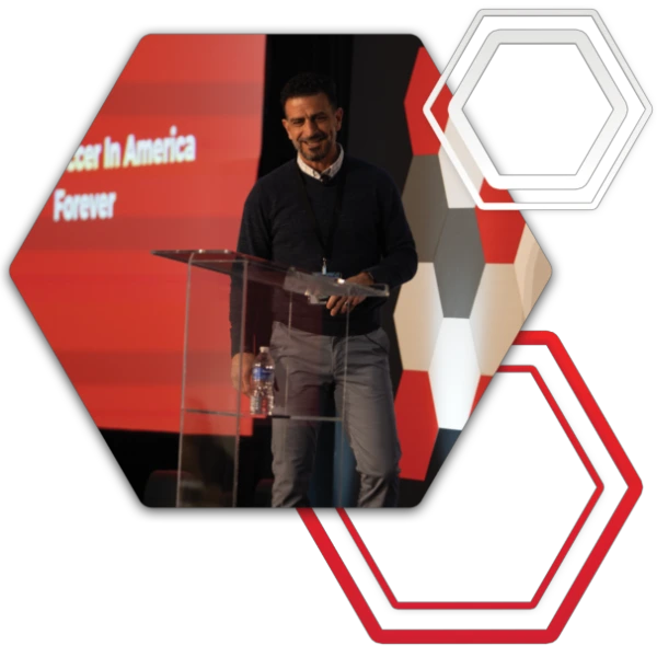 Speaker at the Huddle