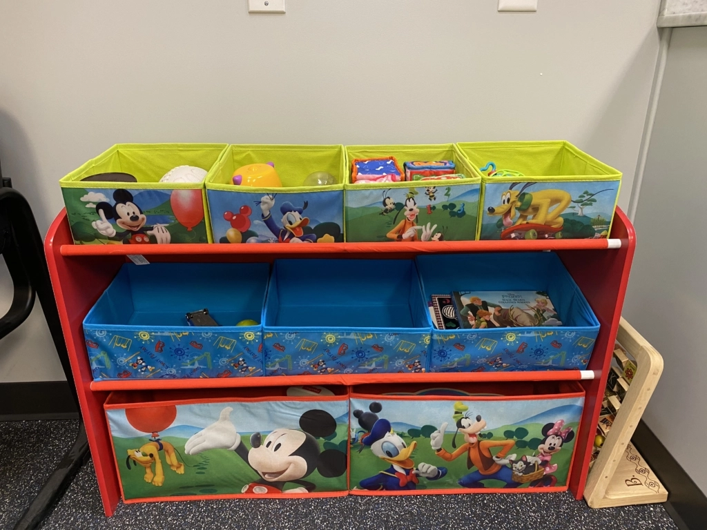 Toys at the pediatric wing at Spooner Scottsdale