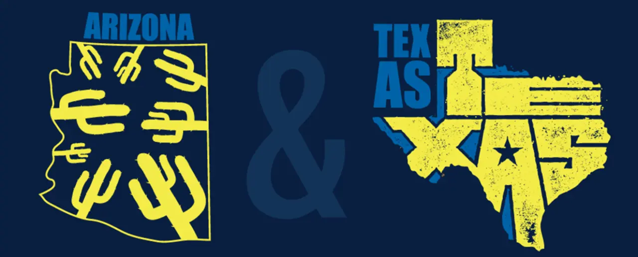 AZ TX_V2 Arizona and Texas