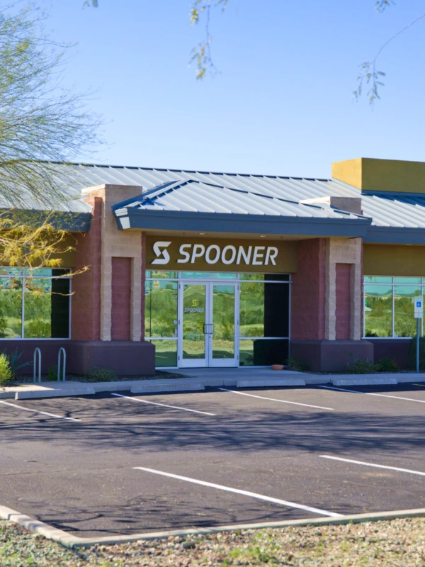 Outside storefront for the Spooner Anthem clinic.