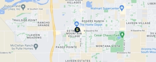 Image of laveen on map.