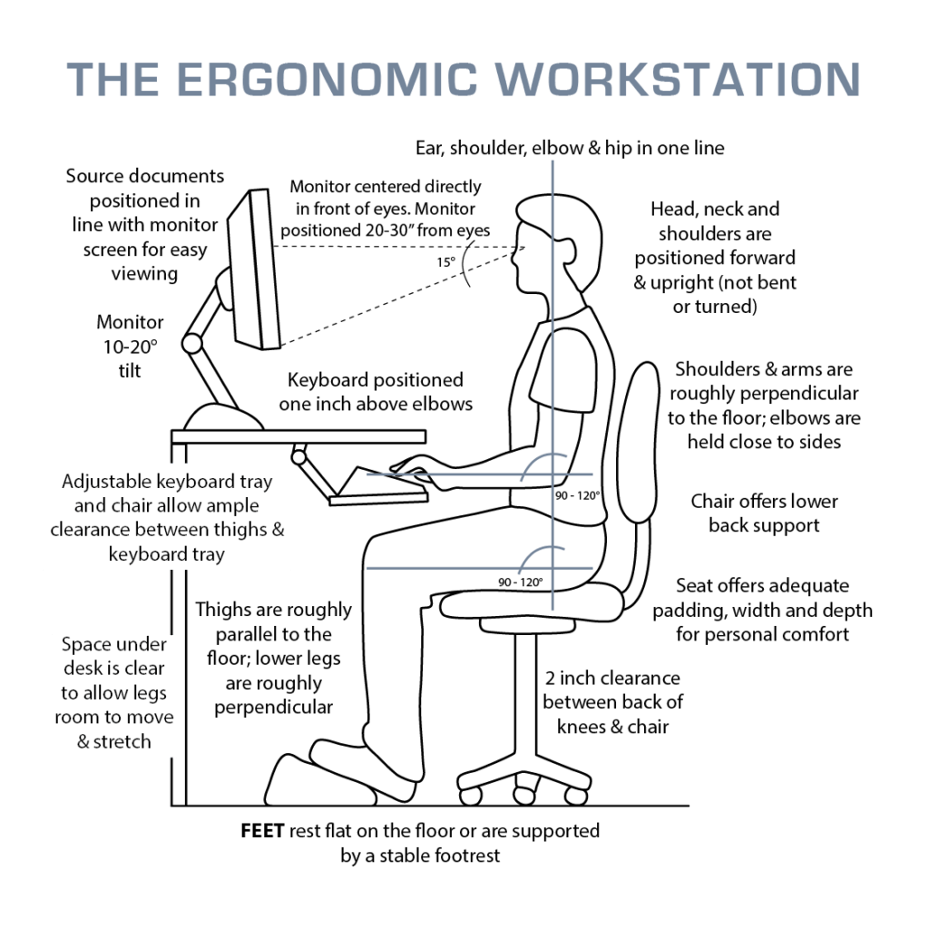 Ergonomics Seated