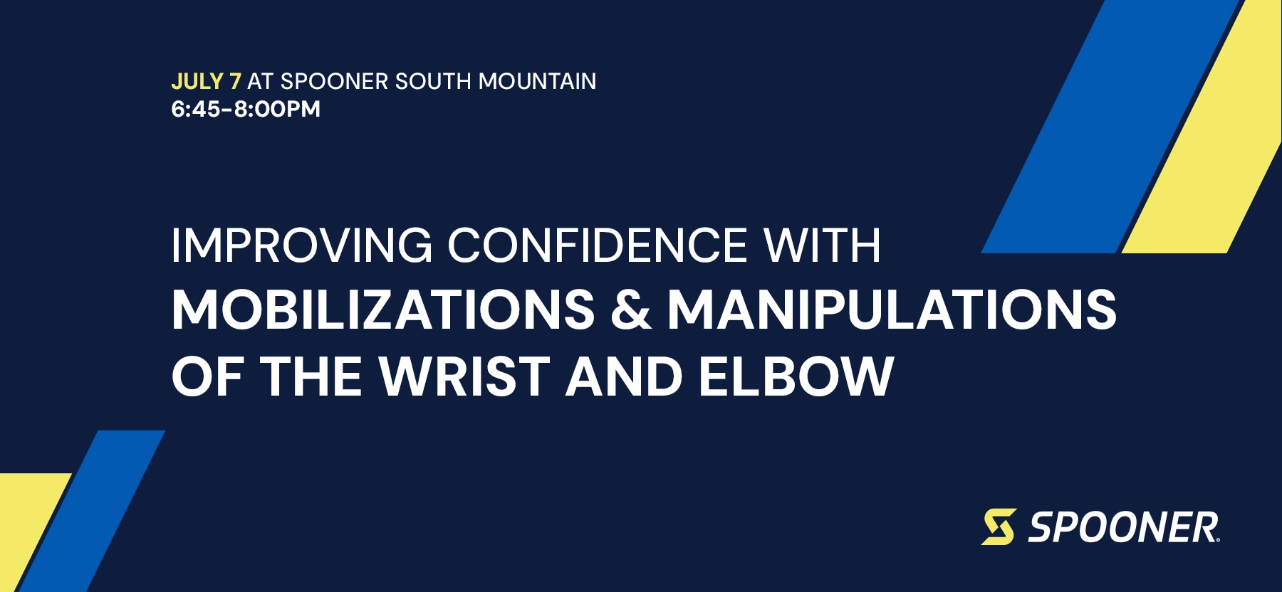 Improving Confidence with Mobilizations and Manipulations of the Wrist and Elbow