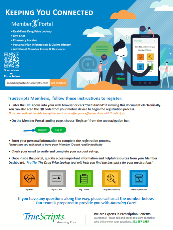 TrueScripts - Member Portal Registration Guide pdf download.