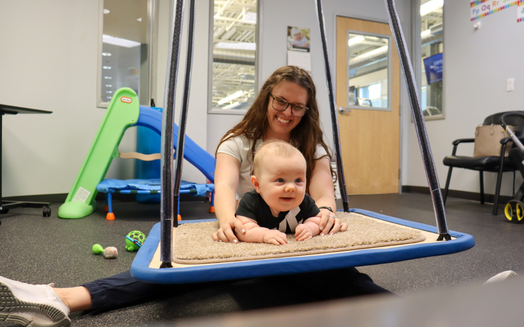 Baby's tummy time with Jessica Noel