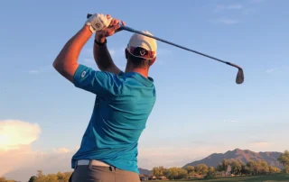 golf swing mechanics and shoulder pain