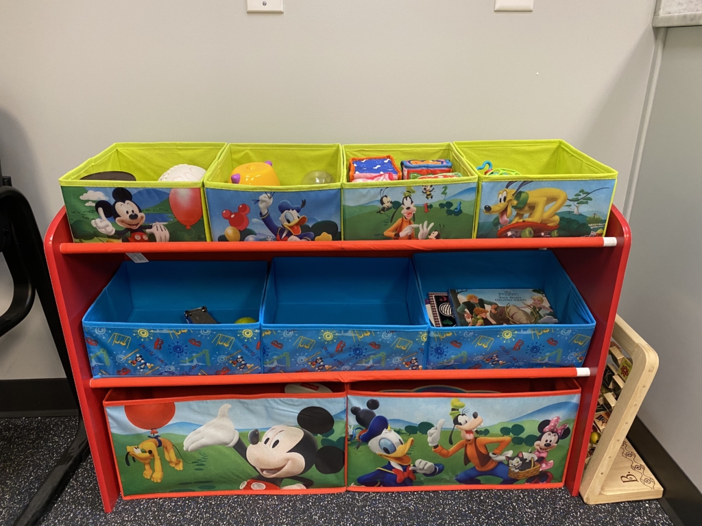Toys at the pediatric wing at Spooner Scottsdale